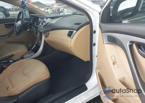 2013 Hyundai Elantra Gls from USA, damaged, VIN 5NPDH4AE4DH453798